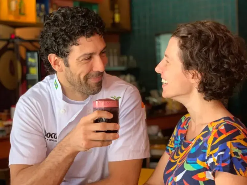 Rodrigo Oliveira y Adriana Salay