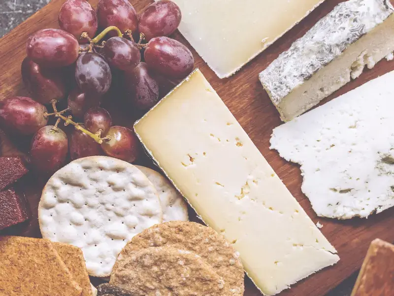 Uva y queso
