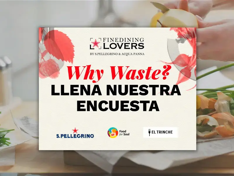 Encuesta desperdicio alimentario Fine Dining Lovers