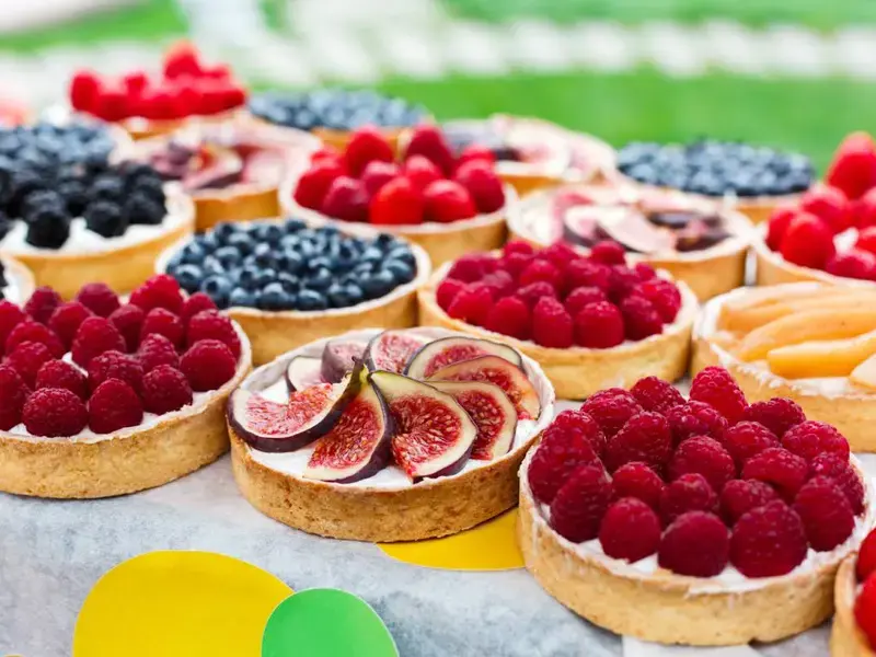 Tartas de frutas