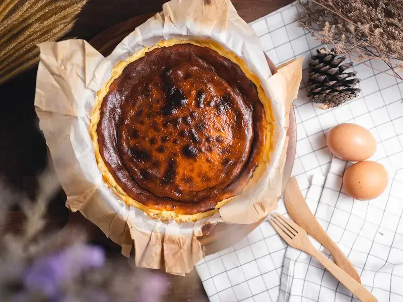 tarta de queso quemada vasca