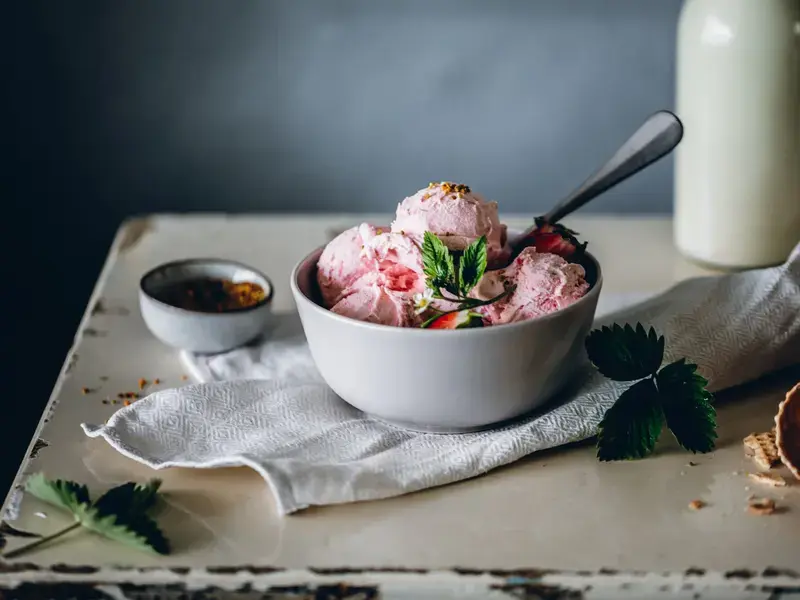 helado-de-fresa-casero