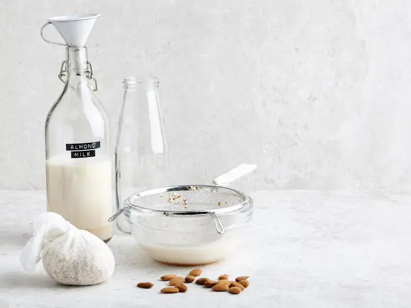 leche almendras