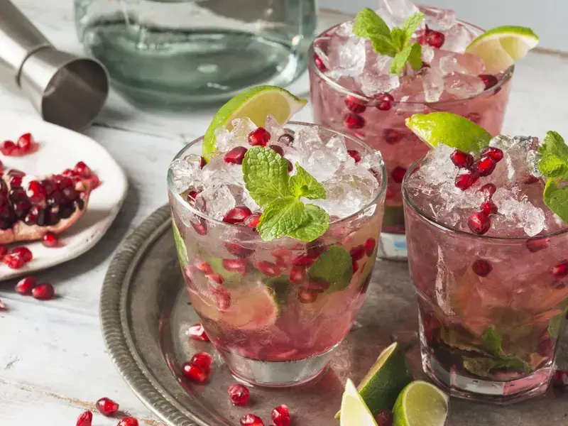 tragos con jarabe de granadina  - Fine Dining Lovers