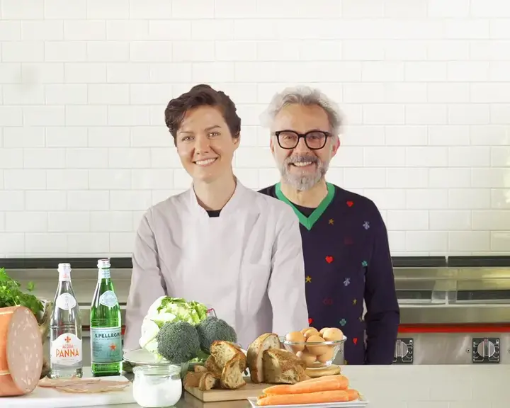 Massimo Bottura y Jessica Rosval
