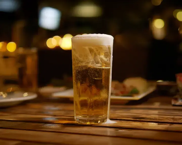 Cerveza con hielo