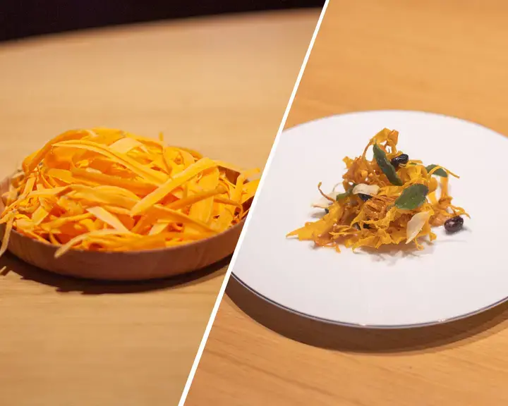 La zanahoria que quería ser pasta