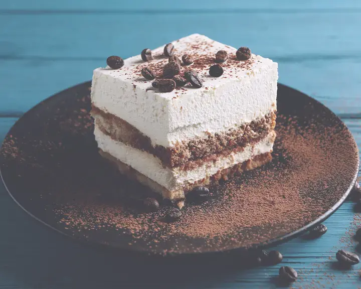 Tarta de café sin horno