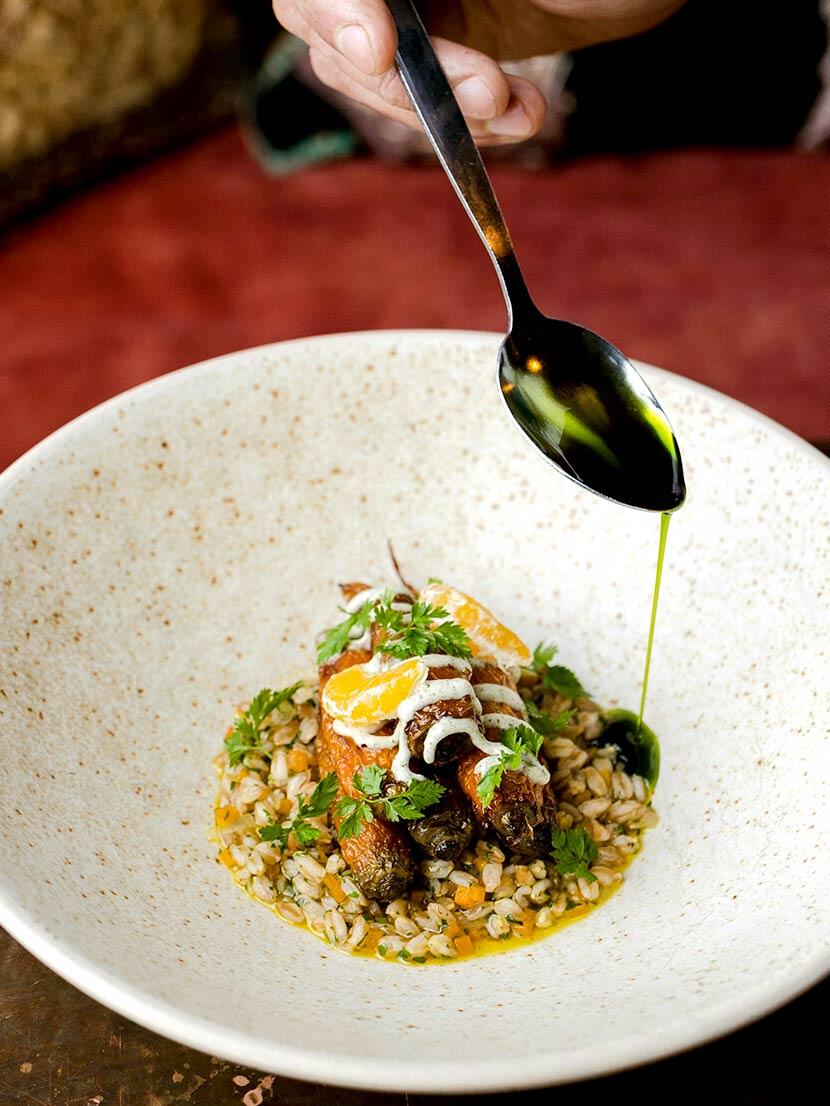 Cocina casera o alta cocina en casa